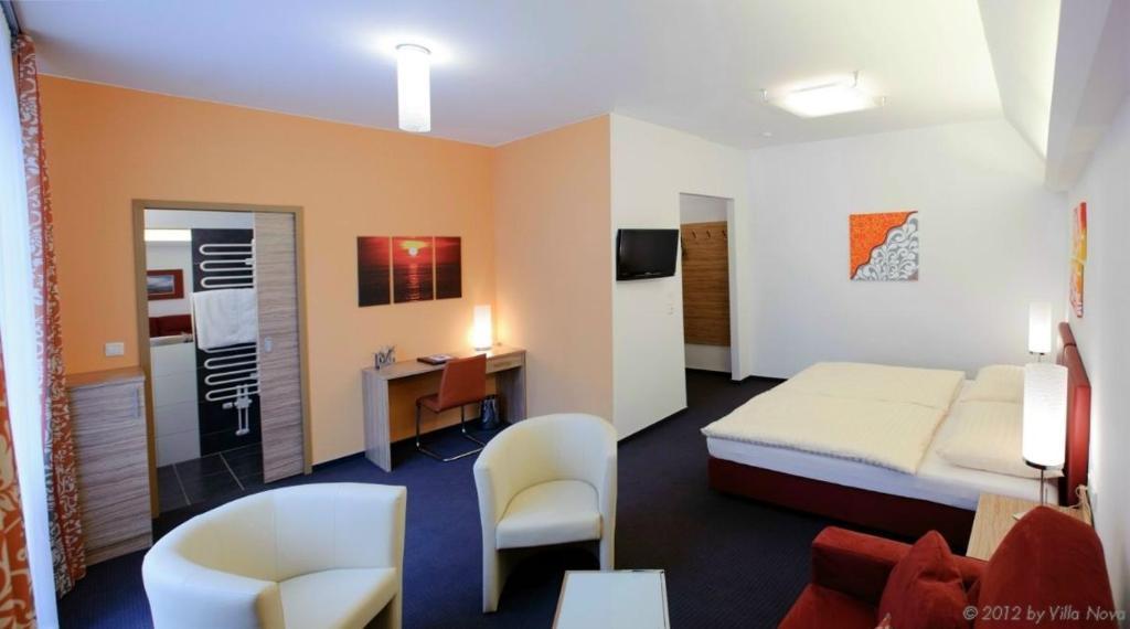 Villa Nova - Hotel Garni وایدهوفن آن در یبس الغرفة الصورة